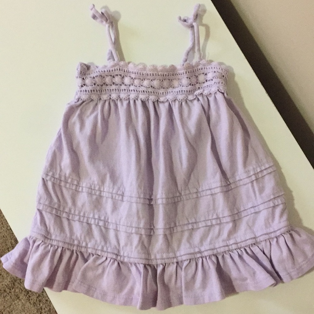 Baby Gap Lavender Boho Dress